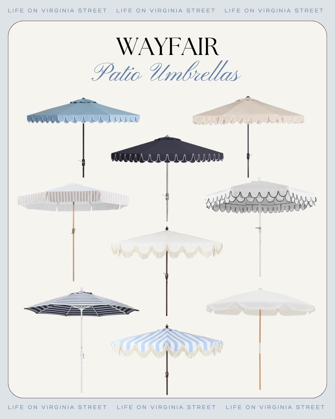 Wayfair Pario Umbrellas 🙌🏻🙌🏻

#LTKdayinmylife #LTKSeasonal #LTKHome