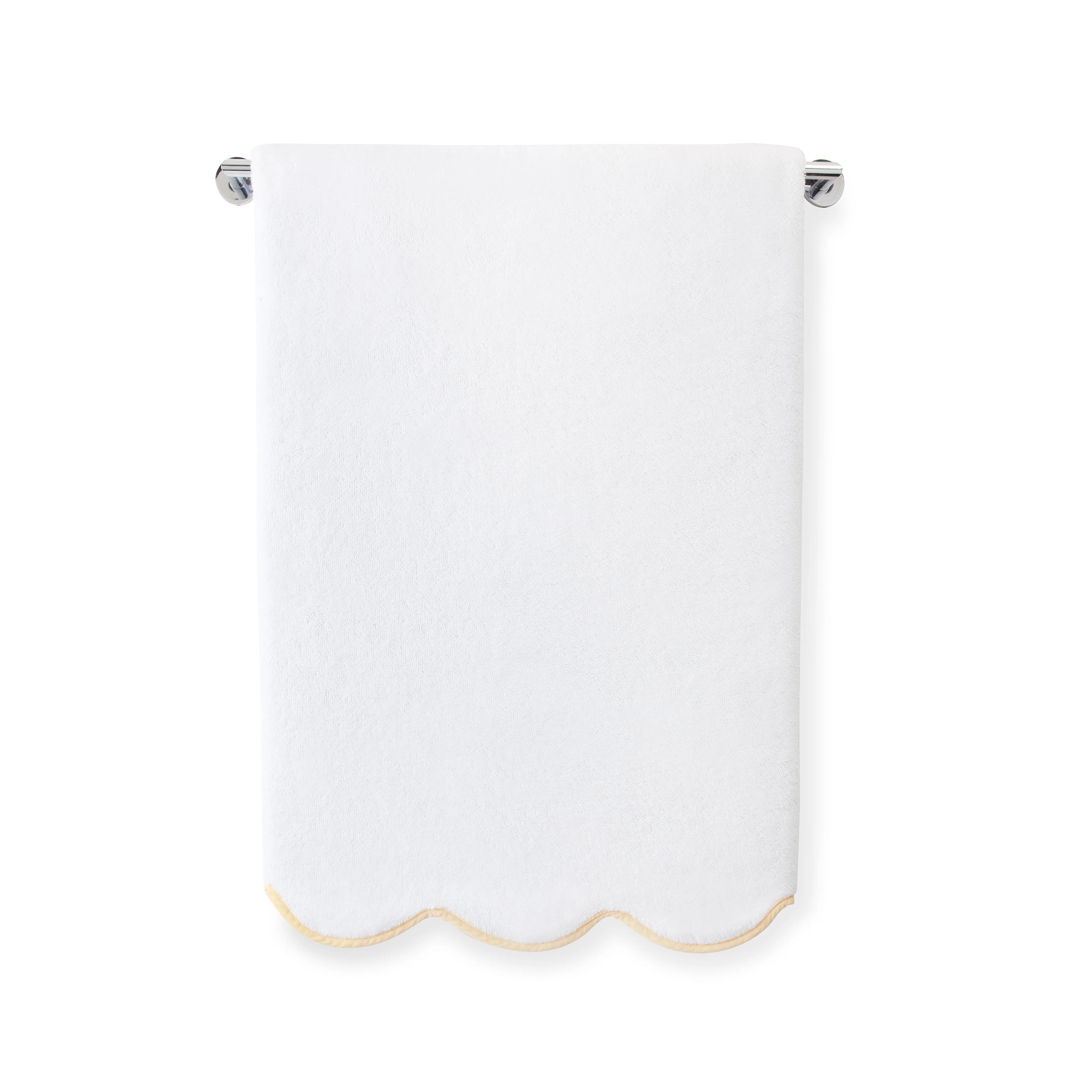 Scalloped Hand Towel | Birch Lane