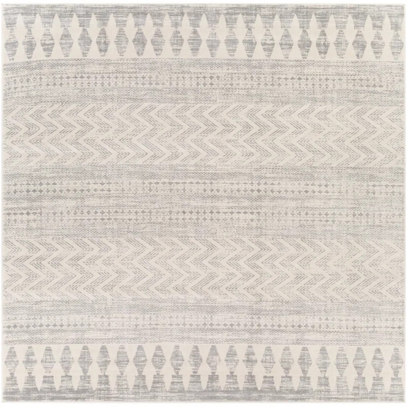 Donte Geometric Area Rug in Gray/Taupe | Wayfair North America