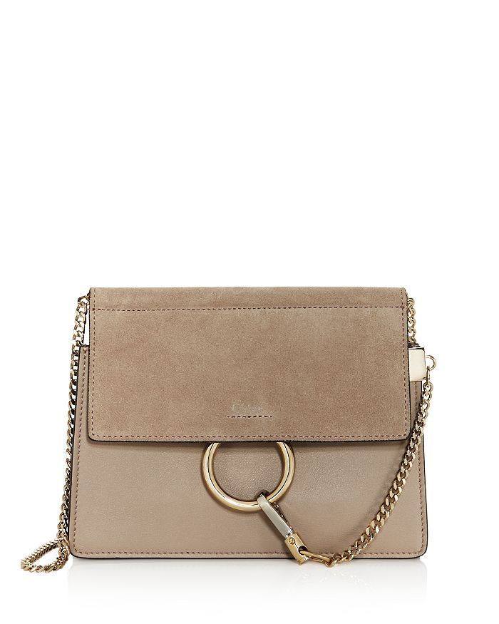 Chlo&eacute; Faye Small Leather & Suede Crossbody Handbags - Bloomingdale's | Bloomingdale's (US)