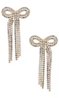BaubleBar Nicci Earrings in Rhinestone from Revolve.com | Revolve Clothing (Global)