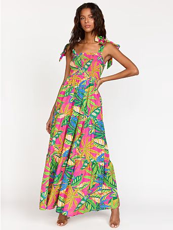 love at first sight poplin maxi dress - flying tomato | New York & Company