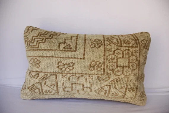 12x20 Rug Pillow Coverlumbar Pillowturkish Pillow - Etsy | Etsy (US)