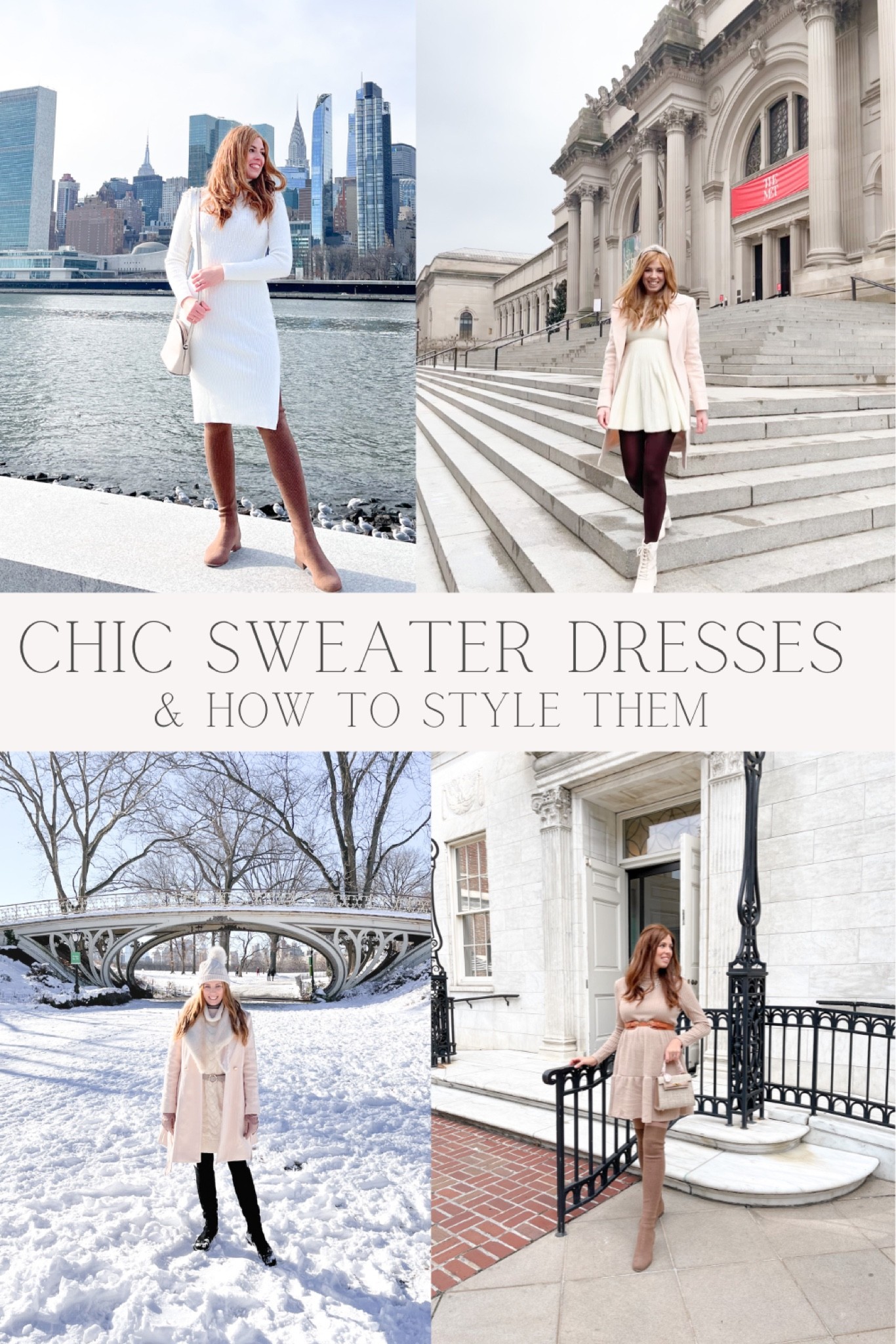 Styling sweater dresses for autumn / fall / winter


#LTKunder100 #LTKstyletip #LTKSeasonal