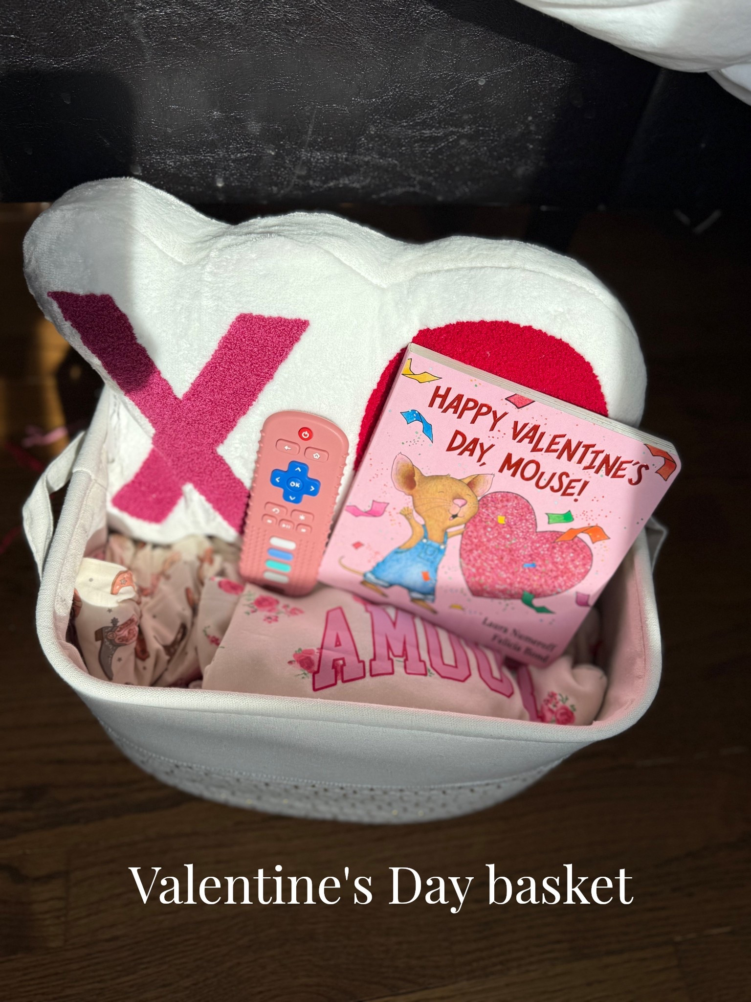 Little Valentine's Day basket for my seven month old baby girl💖💖

#LTKValentine #LTKBaby
