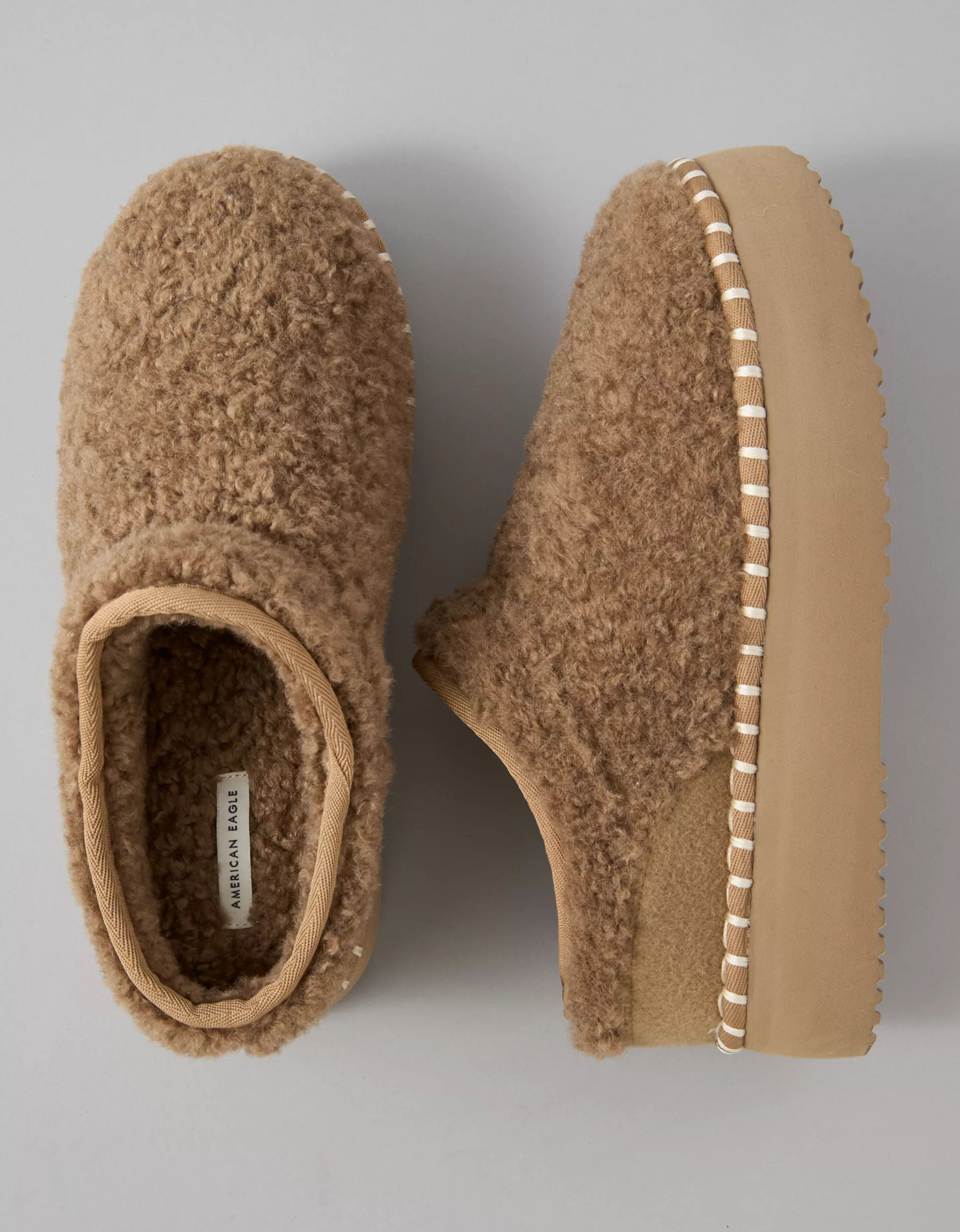 AE Sherpa Scuff Slide | American Eagle Outfitters (US & CA)