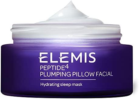 ELEMIS Peptide4 Plumping Pillow Facial Cooling Gel Sleep Mask Refreshes, Replenishes and Rehydrat... | Amazon (US)