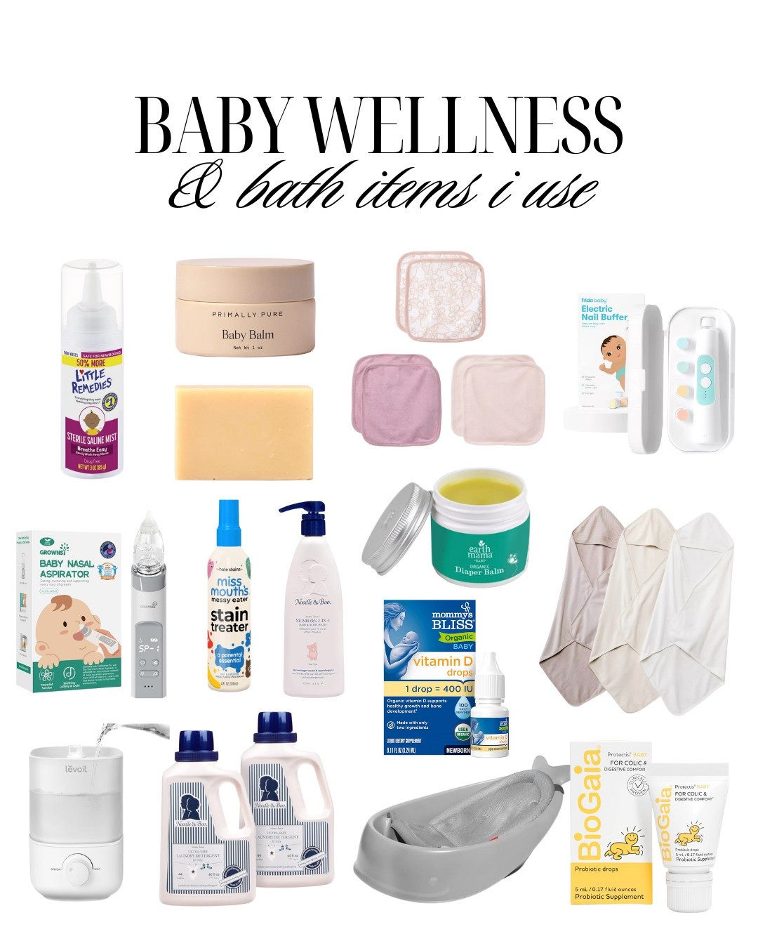 Baby wellness & bath items 🫧

#LTKBaby #LTKKids
