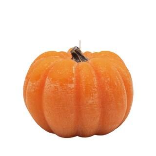 4.5" x 3" Orange Pumpkin Candle by Ashland® | Michaels Stores