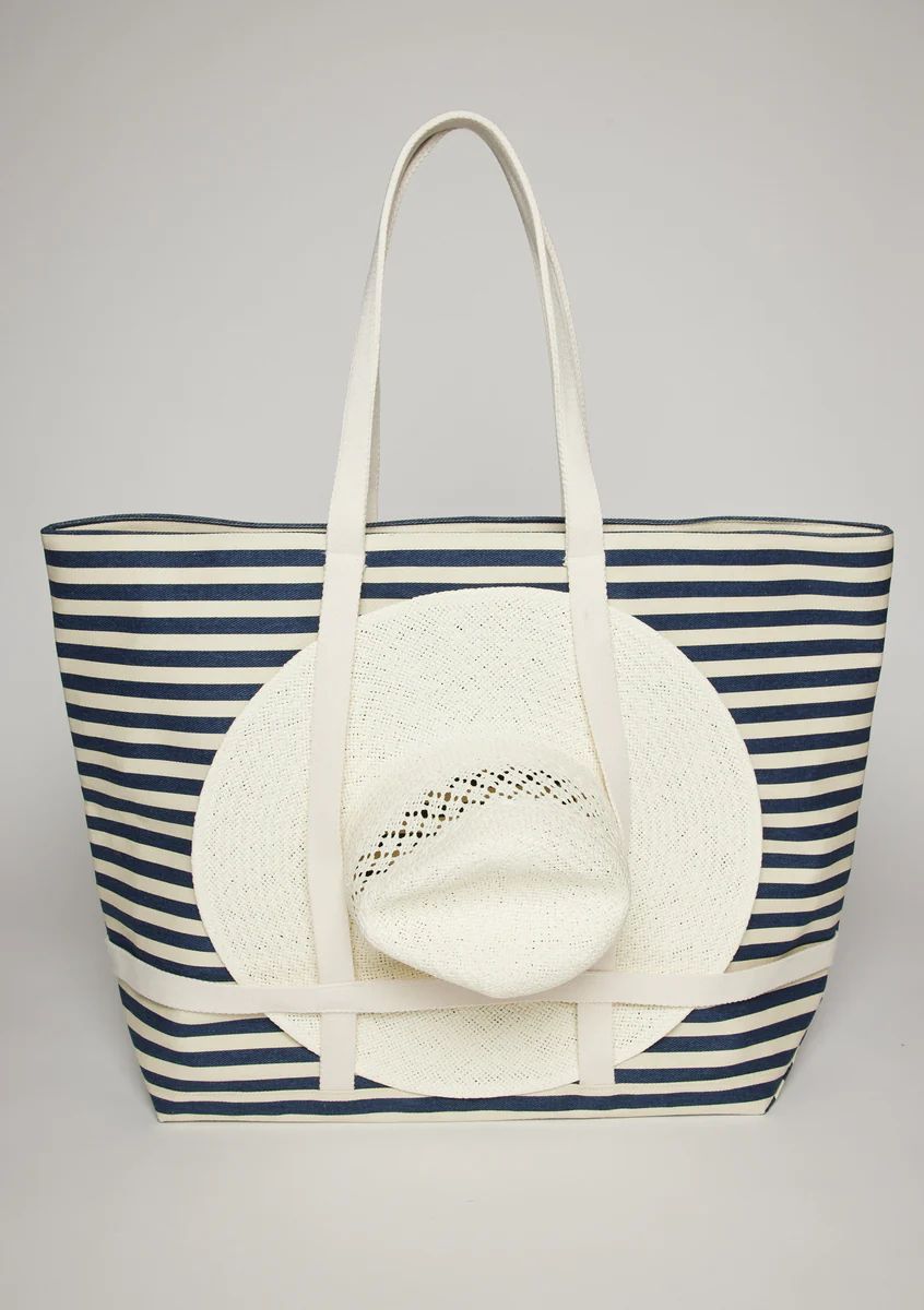 Sunhat Sized Traveler Tote | Hat Attack