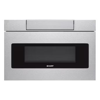 Sharp  1.2-cu ft Microwave Drawer (Stainless Steel) (23.875-in) | Lowe's