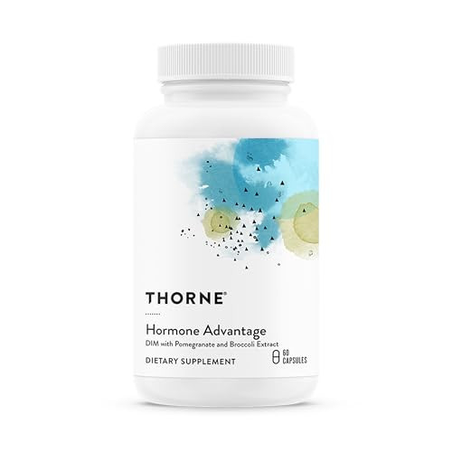 THORNE - Hormone Advantage - Estrogen Support & Hormone Balance for Men & Women* - Featuring DIM & Pomegranate Extract - Gluten, Dairy & Soy-Free - 60 Servings | Amazon (US)