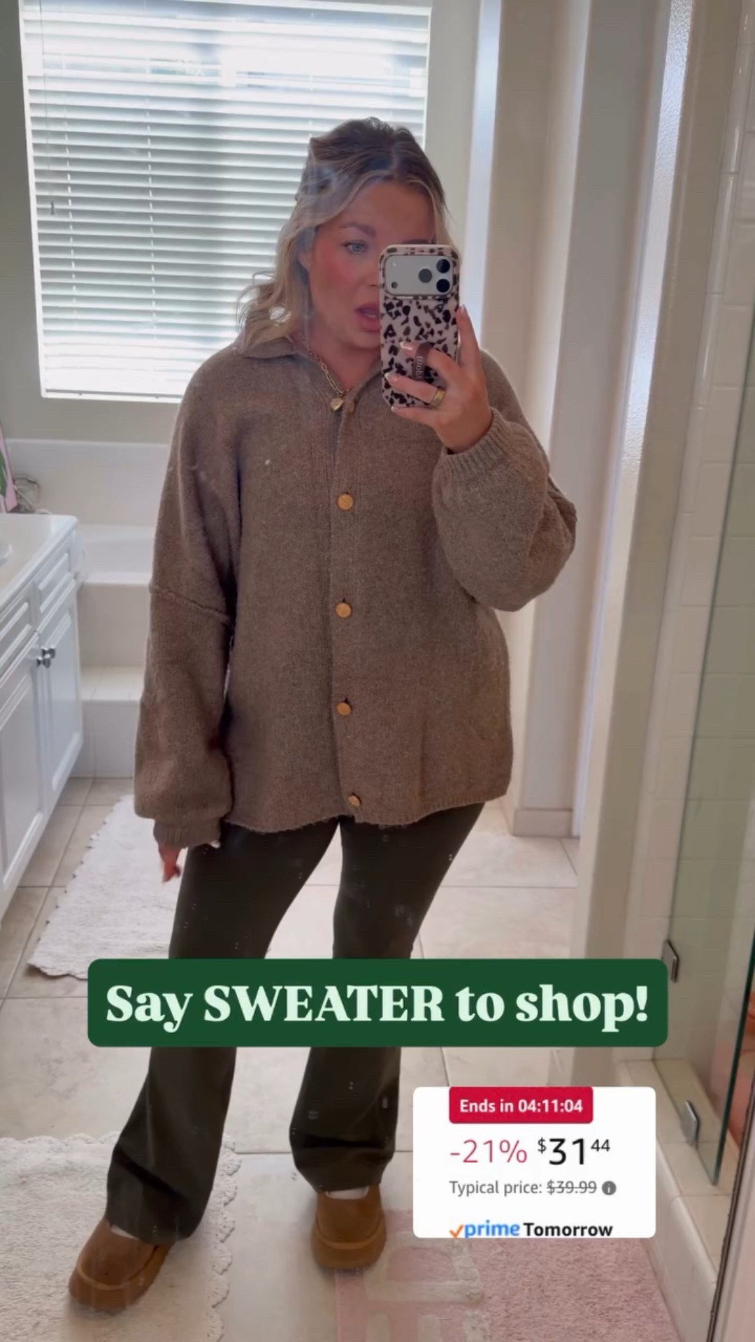 My comfy & cozy cardigan is on sale again!! 

#LTKMidsize #LTKSeasonal #LTKSaleAlert