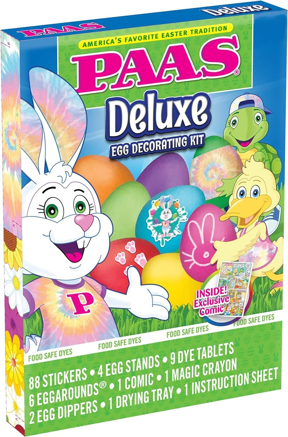 PAAS Deluxe Easter Egg Decorating Kit - America's Favorite Easter Tradition | Amazon (US)