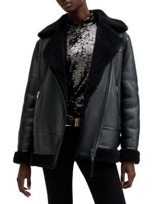 Allsaints Sola Shearling Jacket | Bloomingdale's (US)
