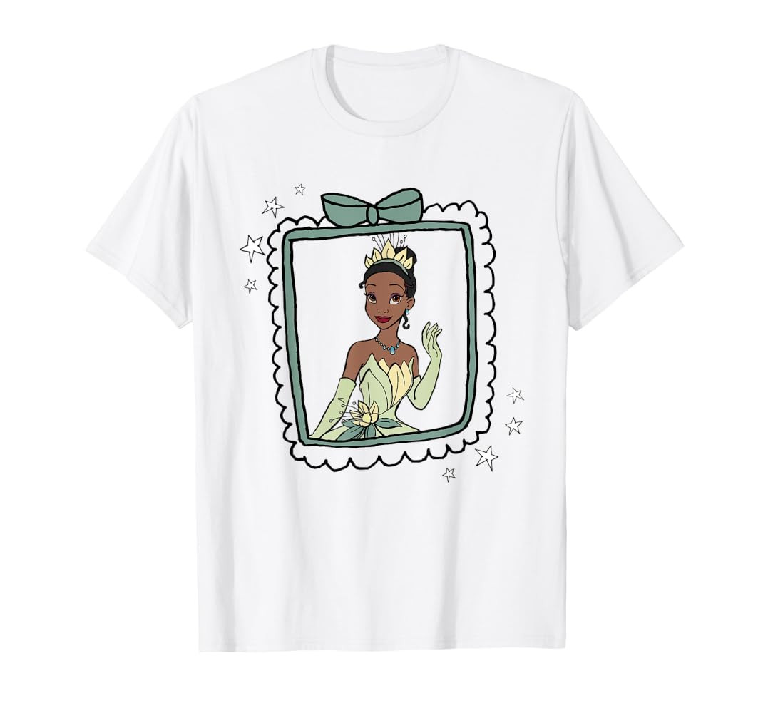 Disney The Princess and the Frog Tiana Portrait T-Shirt T-Shirt | Amazon (US)
