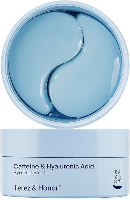 Under Eye Patches Korean Skincare: Gel Eye Mask for Puffy Eyes Dark Circles & Eye Bags with Caffe... | Amazon (CA)