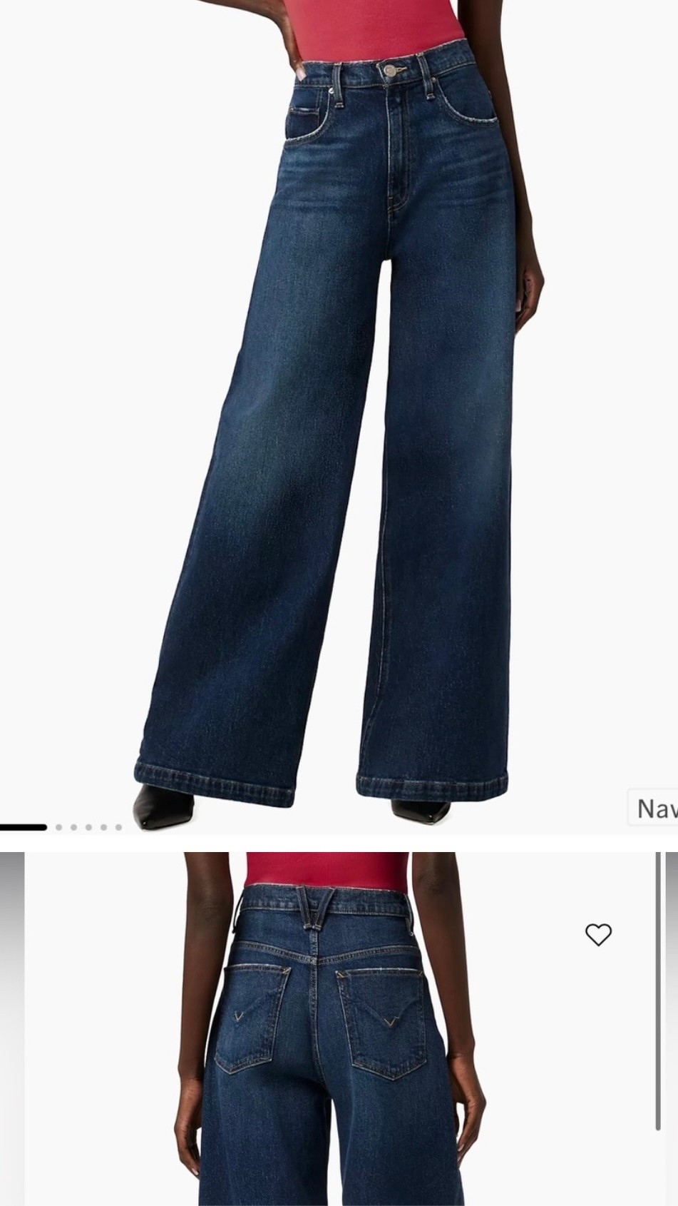 NWOT Hudson Jeans James High-Rise Wide-Leg Jeans Size 33

#LTKStyleTip #LTKPlusSize #LTKSaleAlert