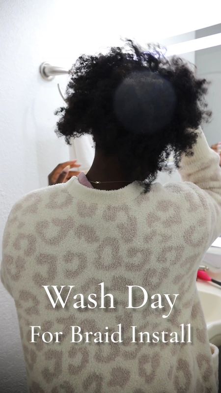 Hair washing day. Love these products on my natural hair - use code KIKI to save 30% off sightwide. natural hair, wash day routine, navy hair care 

#LTKbeauty #LTKfindsunder100 #LTKmidsize