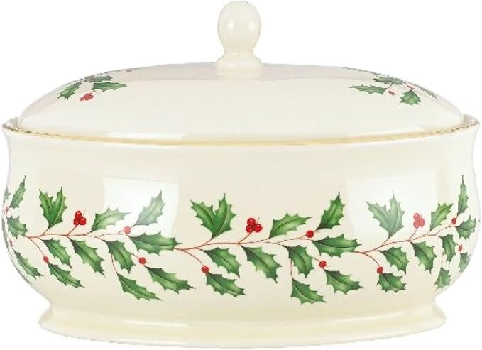 Lenox 863646 Holiday Covered Dish, Christmas Theme | Amazon (US)