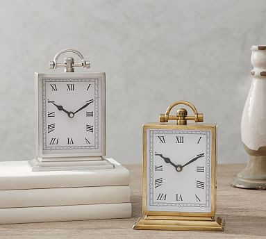 James Desktop Clock | Pottery Barn (US)