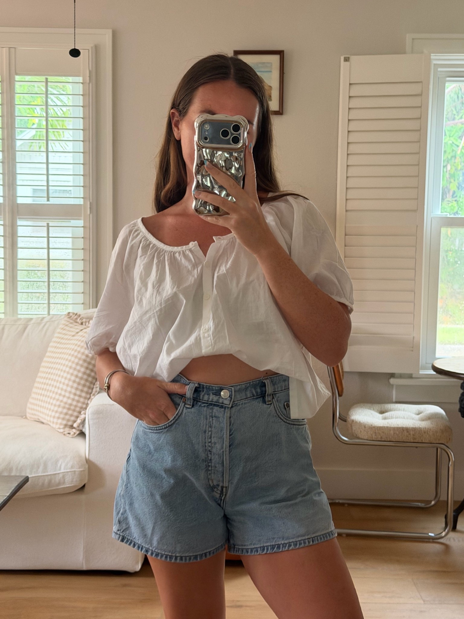 Old navy top, got it in a size large! #oldnavy #whiteblouse #cottonblouse #whitecottonblouse #cottagecore #oldnavyfinds

#LTKdayinmylife #LTKgrwm #LTKootd
