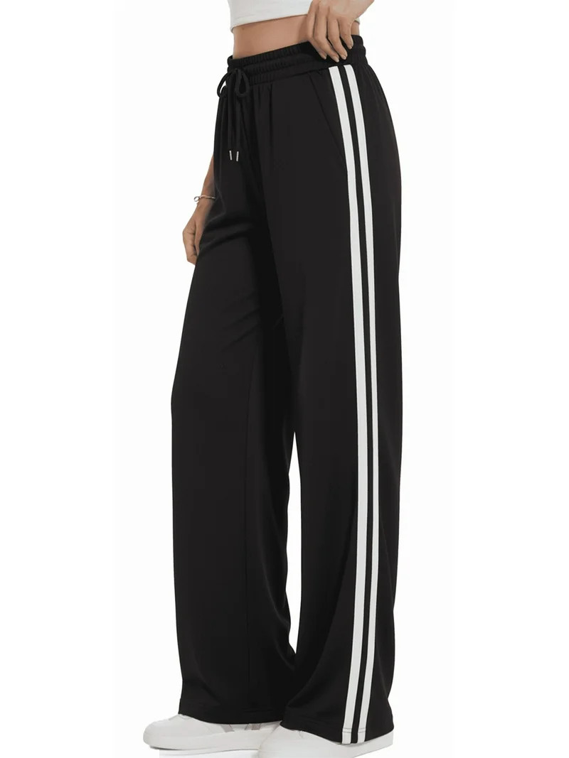 WQD Womens Yoga Sweatpants Joggers Wide Leg High Waisted Lounge Pants Comfy Workout Loose Pants w... | Walmart (US)