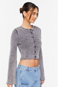 Ribbed Bell-Sleeve Crop Top | Forever 21 | Forever 21 (US)