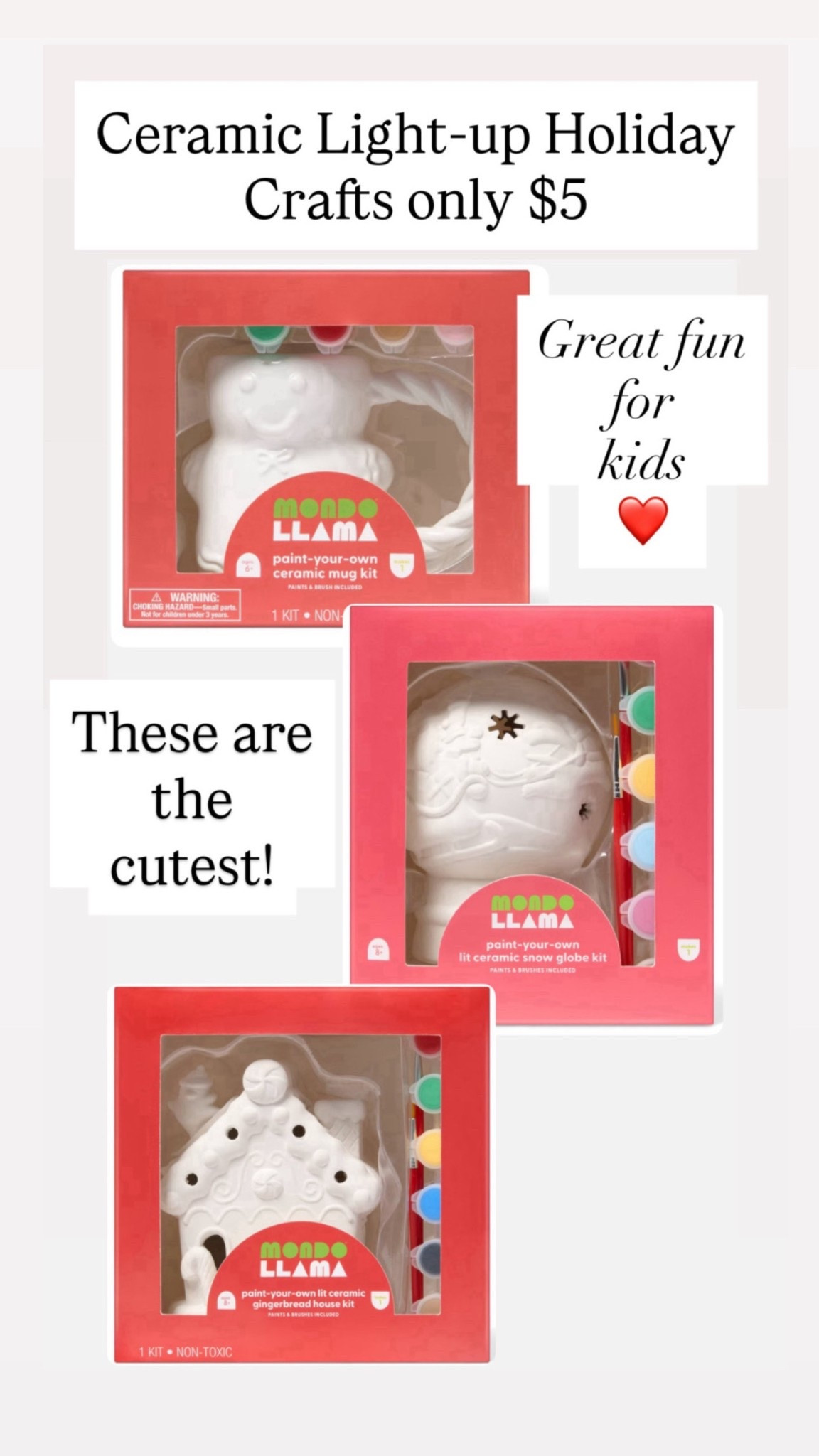 Best holiday craft for kids

#LTKGiftGuide #LTKHoliday