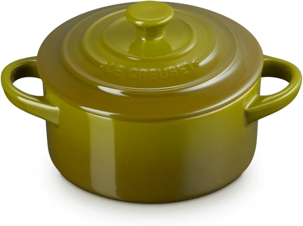 Le Creuset Stoneware Mini Round Cocotte, 8 oz., Olive | Amazon (CA)