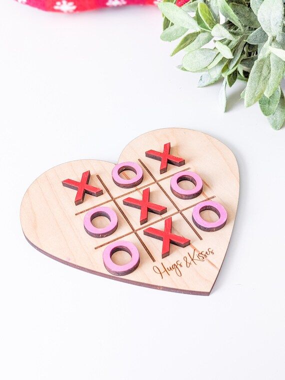 Classroom Valentines Kids Valentines for School Wooden Tic | Etsy Canada | Etsy (CAD)
