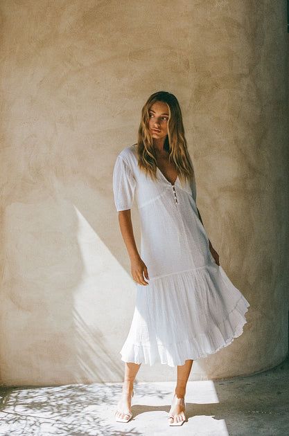 Vittoria Dress - White | SABO SKIRT (Global)