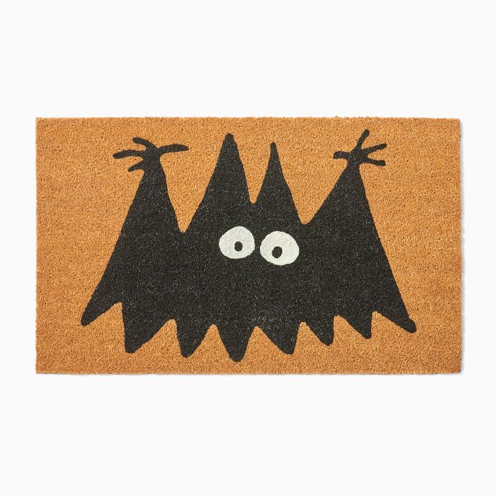 Ed Emberley Bat Doormat | West Elm (US)