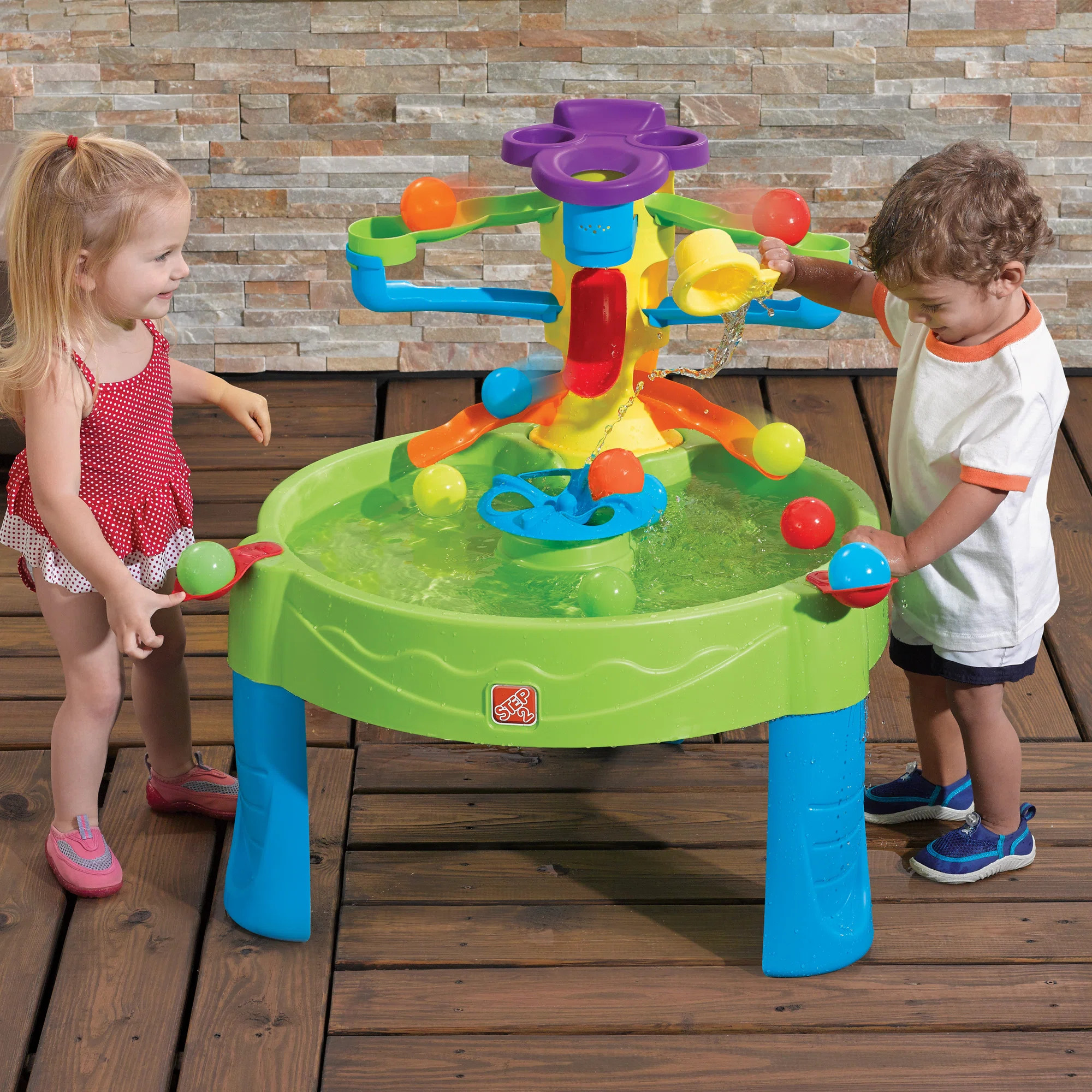 Step2 Busy Ball Outdoor Toddler Water and Ball Play Table | Wayfair North America