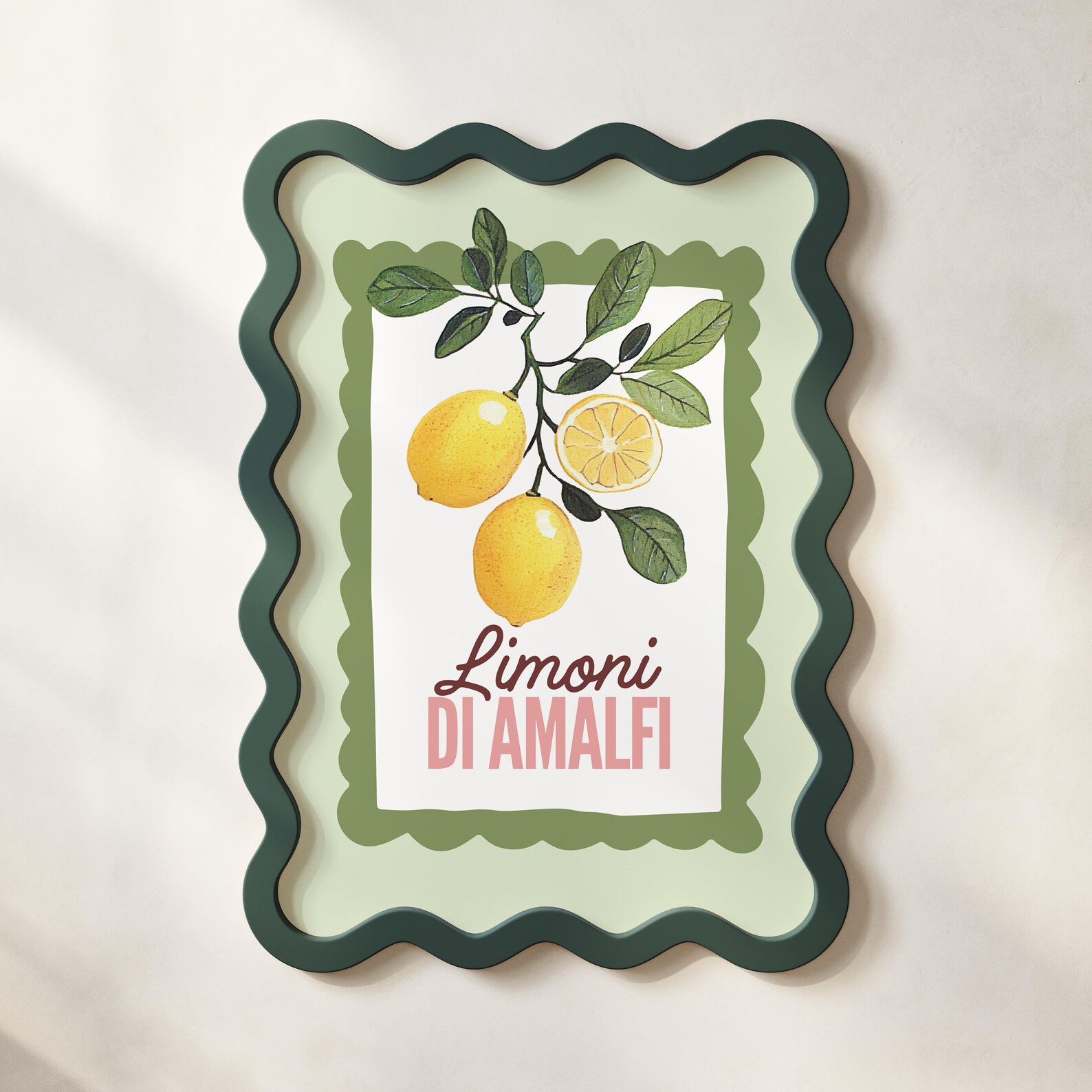 INSTANT Download 11x14 Wall Art | Printable Italian Lemon Print Home Decor | Art Print for Kids R... | Etsy (US)