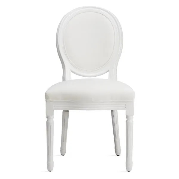 Camille Dining Chair - High Gloss White | Z Gallerie