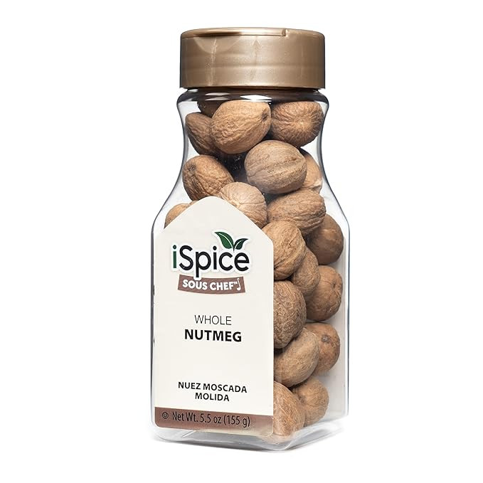 iSpice Premium nutmeg, whole nutmeg is Gluten Free and Non-GMO, 100% Natural, Nutmeg whole is use... | Amazon (US)