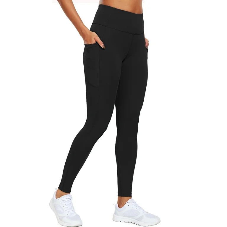 NELEUS Womens High Waist Ankle Yoga Leggings Workout with Two Pockets,Black,US Size L | Walmart (US)