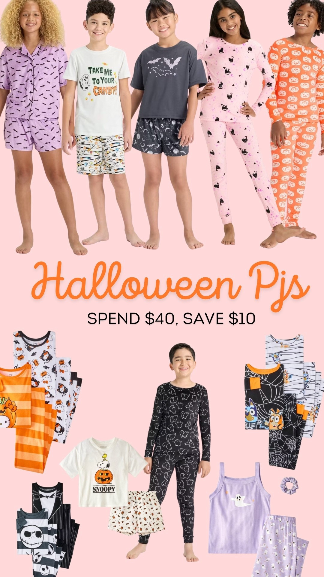 Sale on Halloween target pajamas. Spend $40 and save $10

#LTKKids #LTKSaleAlert #LTKFallSale