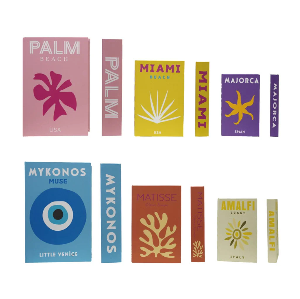 Summer Travel Coffee Table Book Storage Box | Lilla & Beth