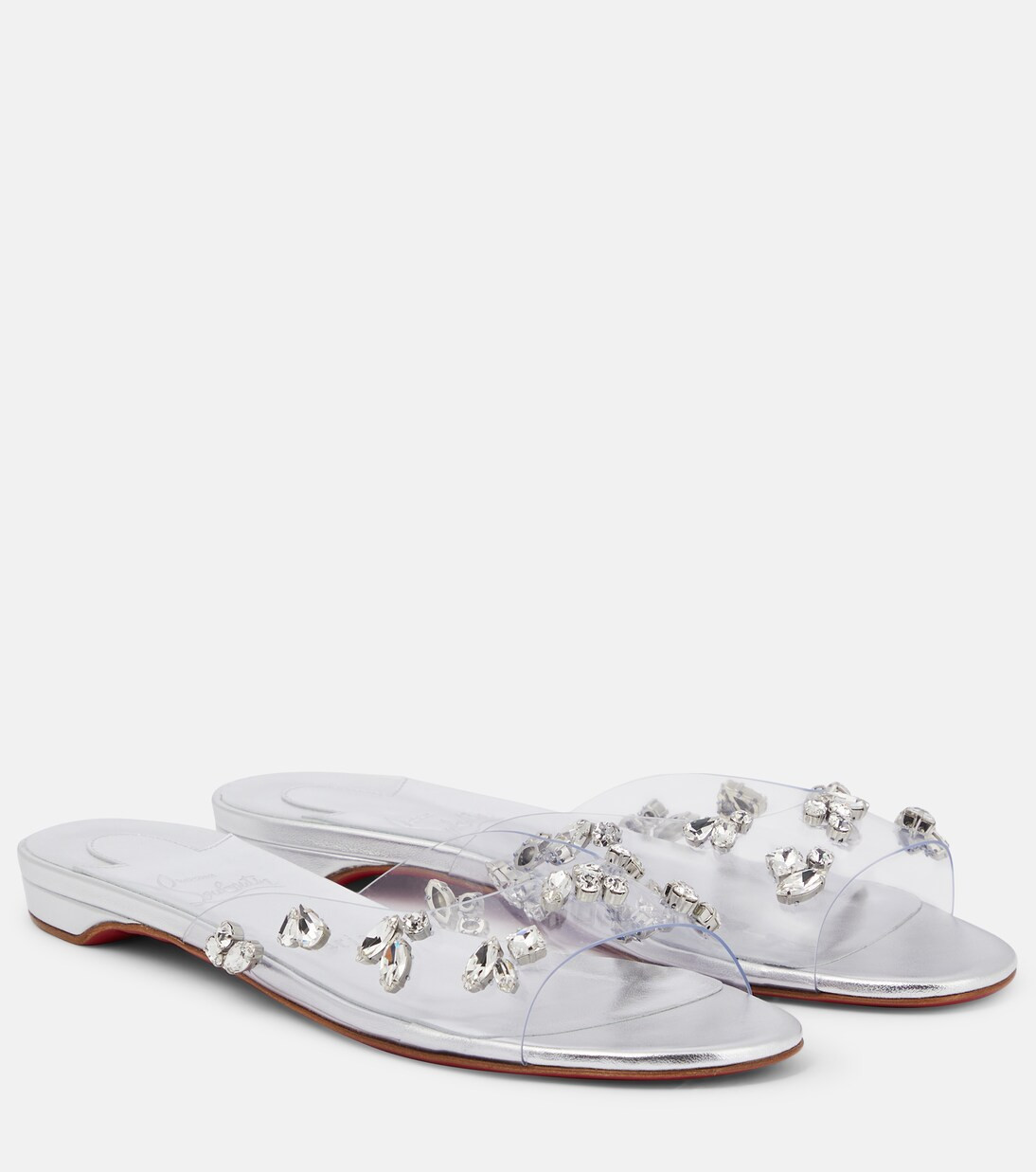 Degraqueenie embellished PVC slides | Mytheresa (US/CA)