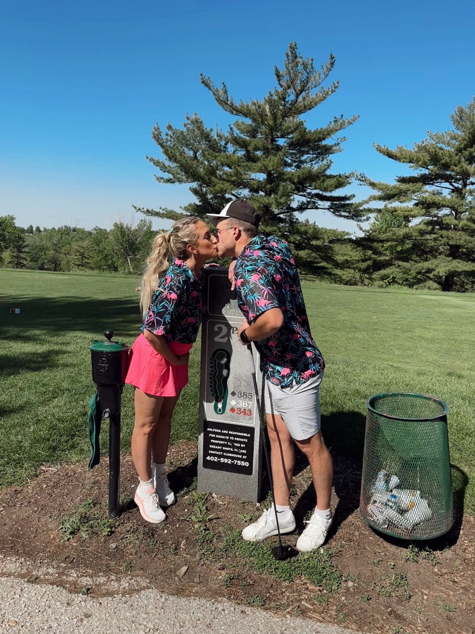 Matching couples golf outfits 🩷 


#LTKActive #LTKSeasonal #LTKFindsUnder50