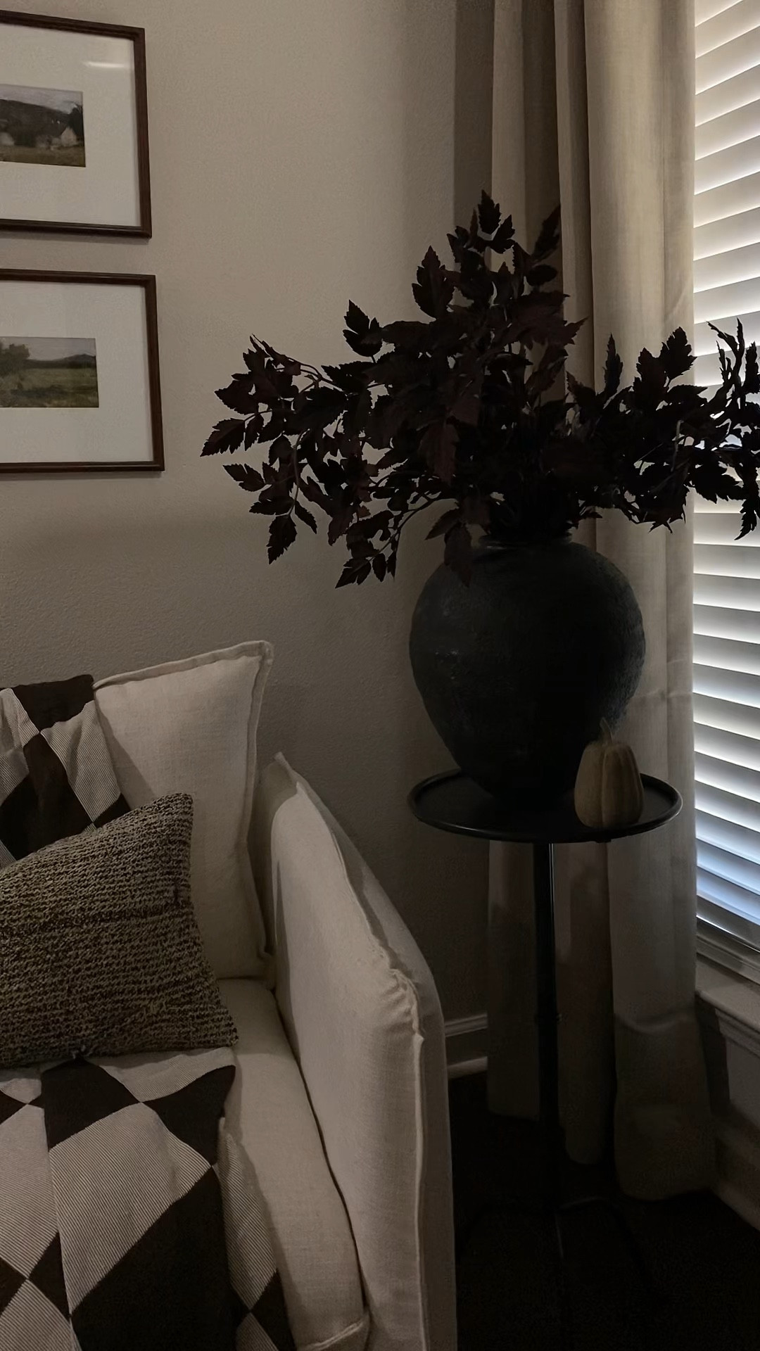 Cozy reading nook 🤎 

Fall decor | fall home | fall inspo | fall florals | home decor | home inspo | interior design | transitional design | interiors

#LTKHome #LTKFindsUnder50 #LTKSeasonal