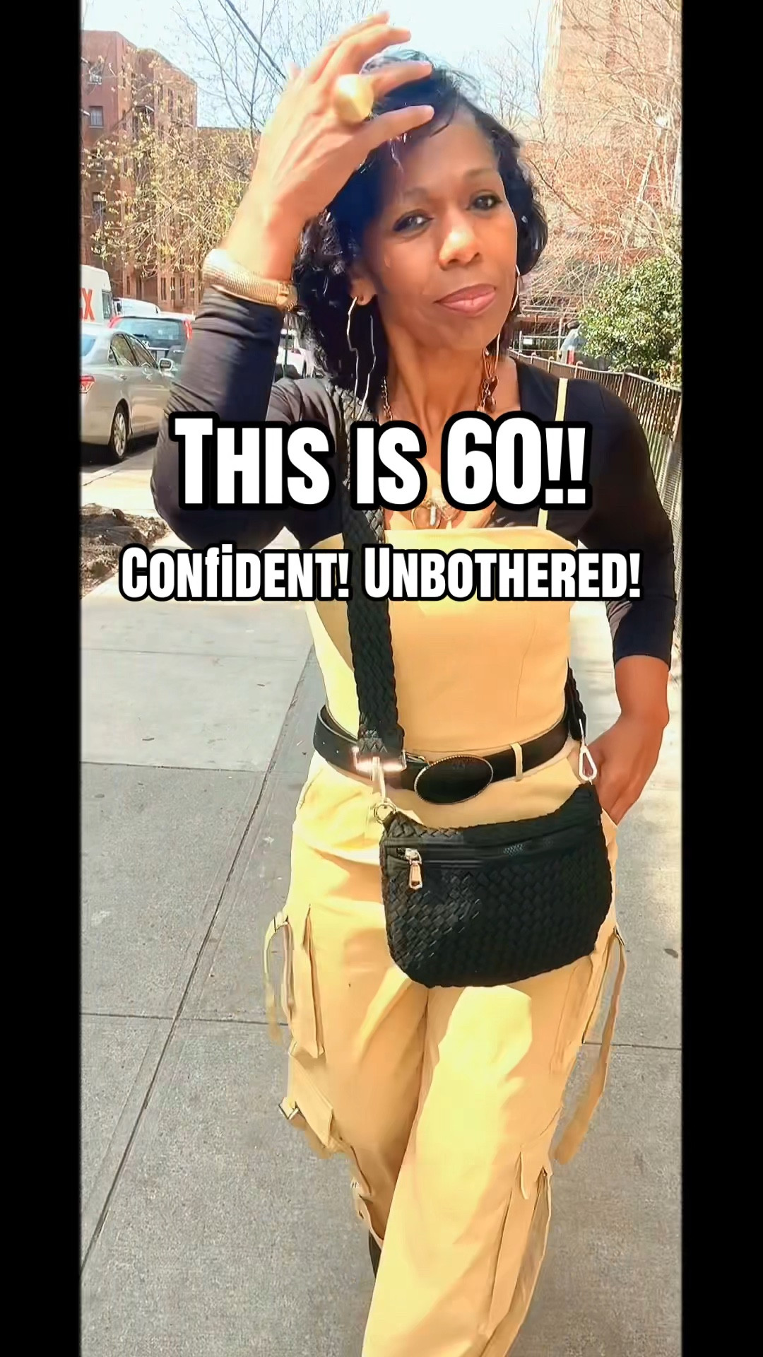 This jumpsuit had me walking outside like I owned the whole block — and at 60, that’s exactly the energy. 💛🔥
Wide-leg cargo jumpsuit from Amazon in a Medium — fits beautifully and that mustard yellow is everything. Paired with my woven crossbody from Sol and Selene that goes with absolutely everything.

#LTKover40 #LTKstyletip #LTKitbag #LTKfindsunder50 

#LTKootd