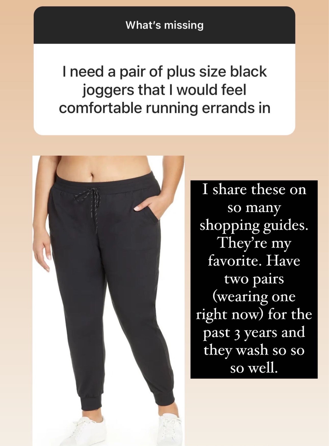 The best joggers! Run true to size and the quality is unmatched. Also come in straight sizes  

#LTKFind #LTKunder100 #LTKstyletip