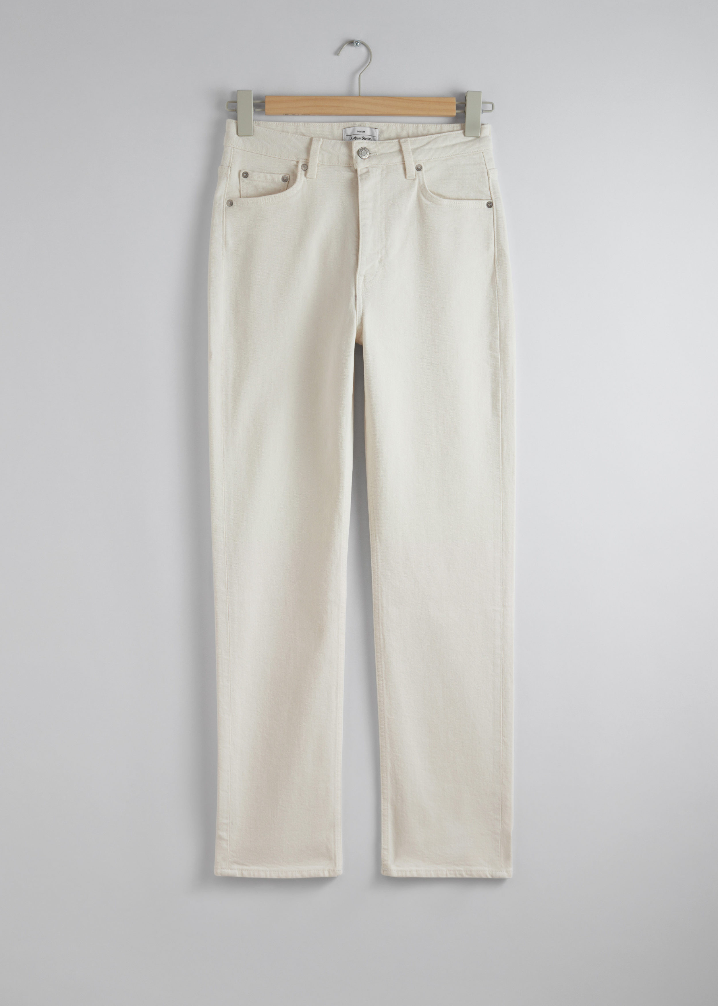 Schmal geschnittene Jeans - Weiß - & Other Stories DE | & Other Stories EU