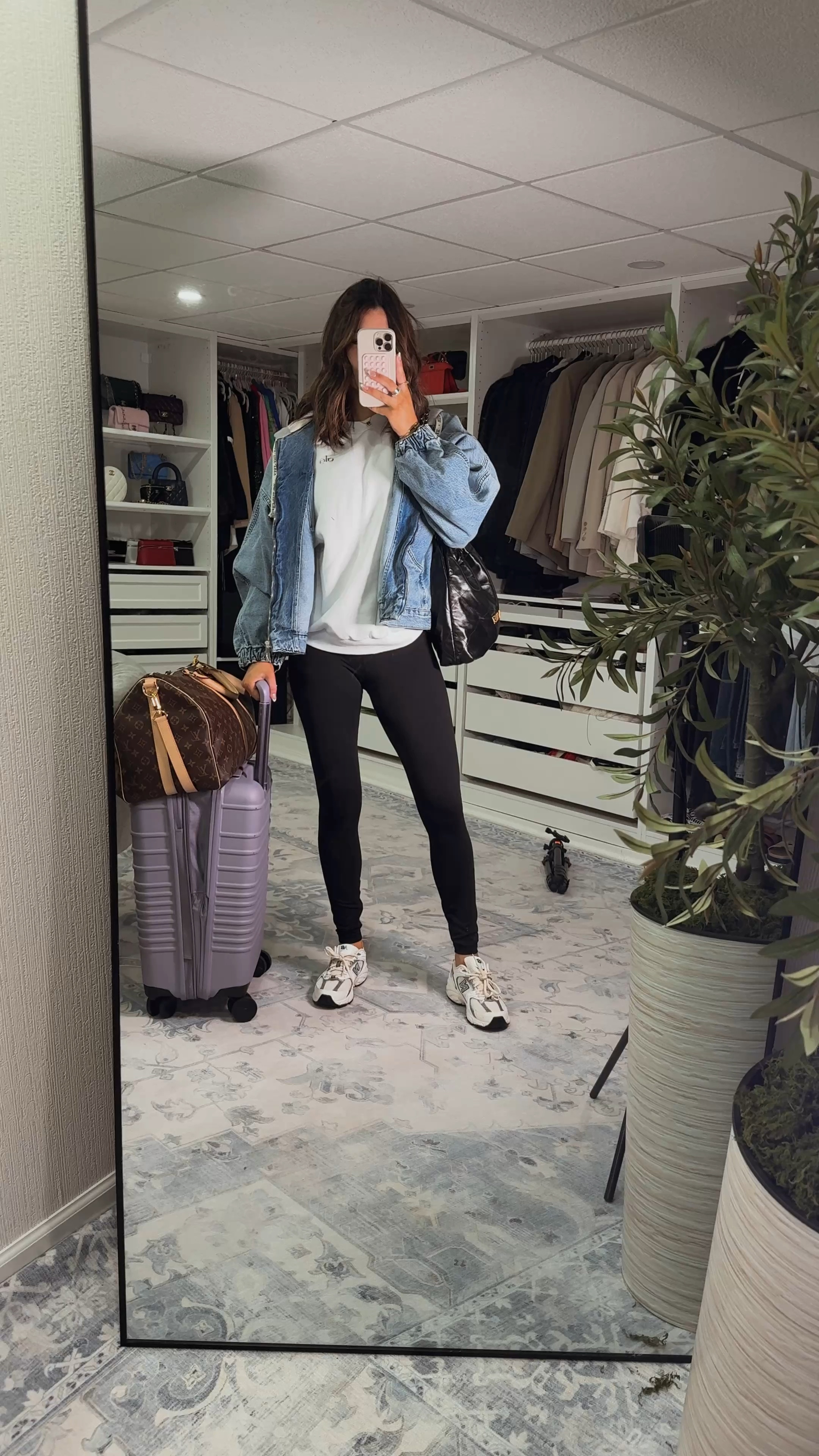 Travel outfit today
Wearing Small in everything 
Shoes run TTS 

#LTKFitness #LTKTravel