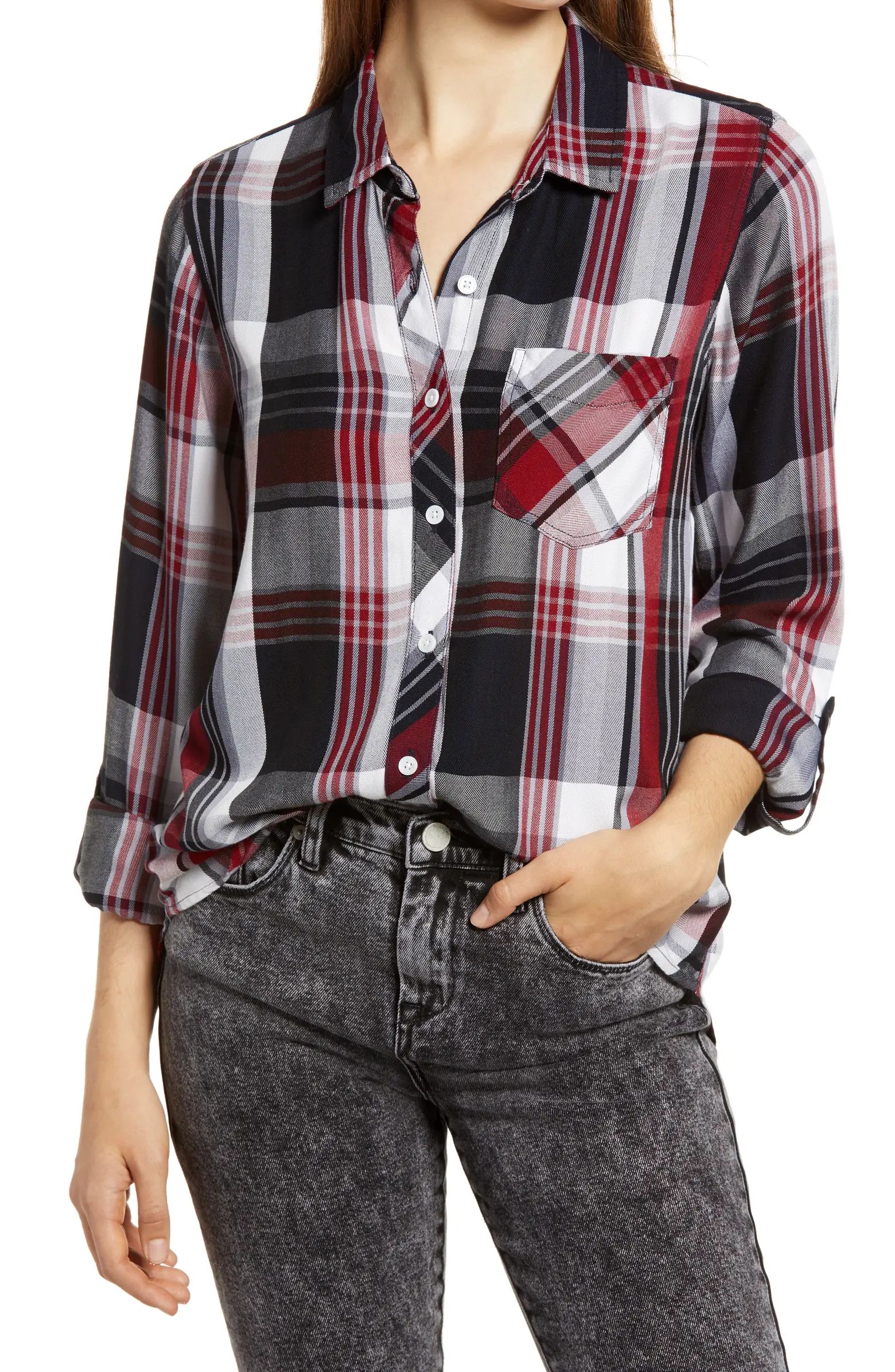Ramy Plaid Button-Up Shirt | Nordstrom