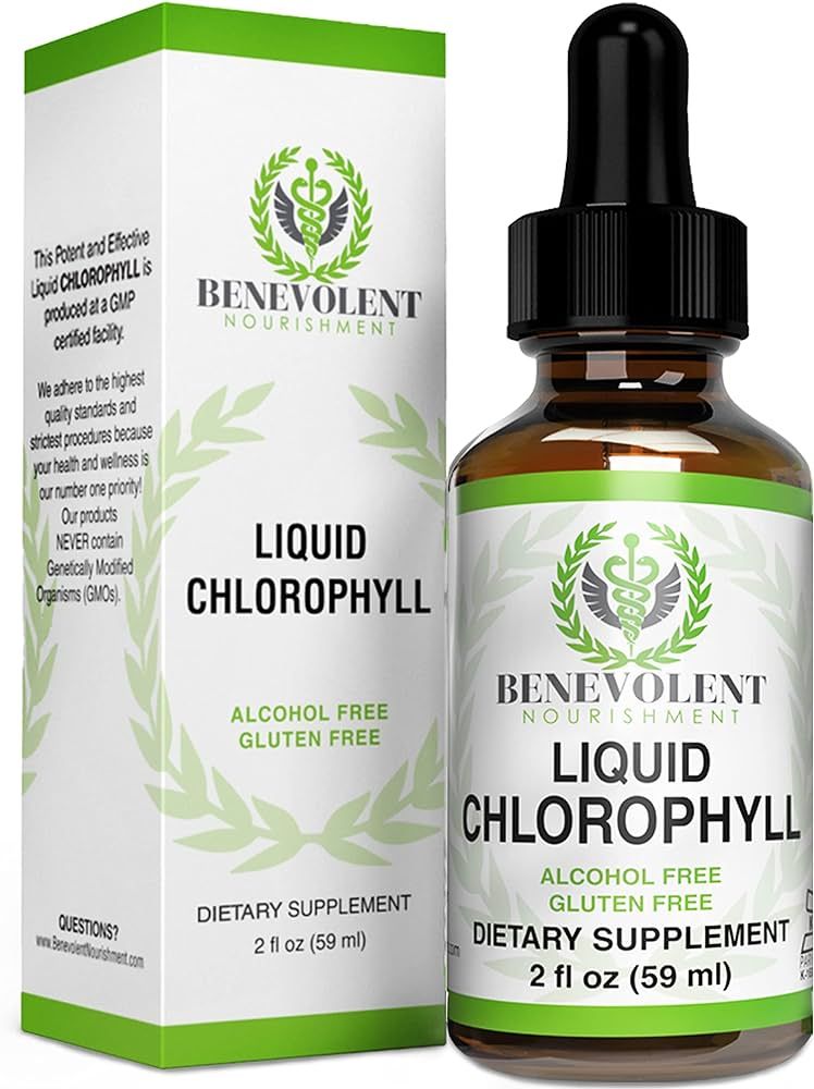 Chlorophyll Liquid Drops – Energy Boost | Immune System Support | Internal Deodorant | Altitude... | Amazon (US)