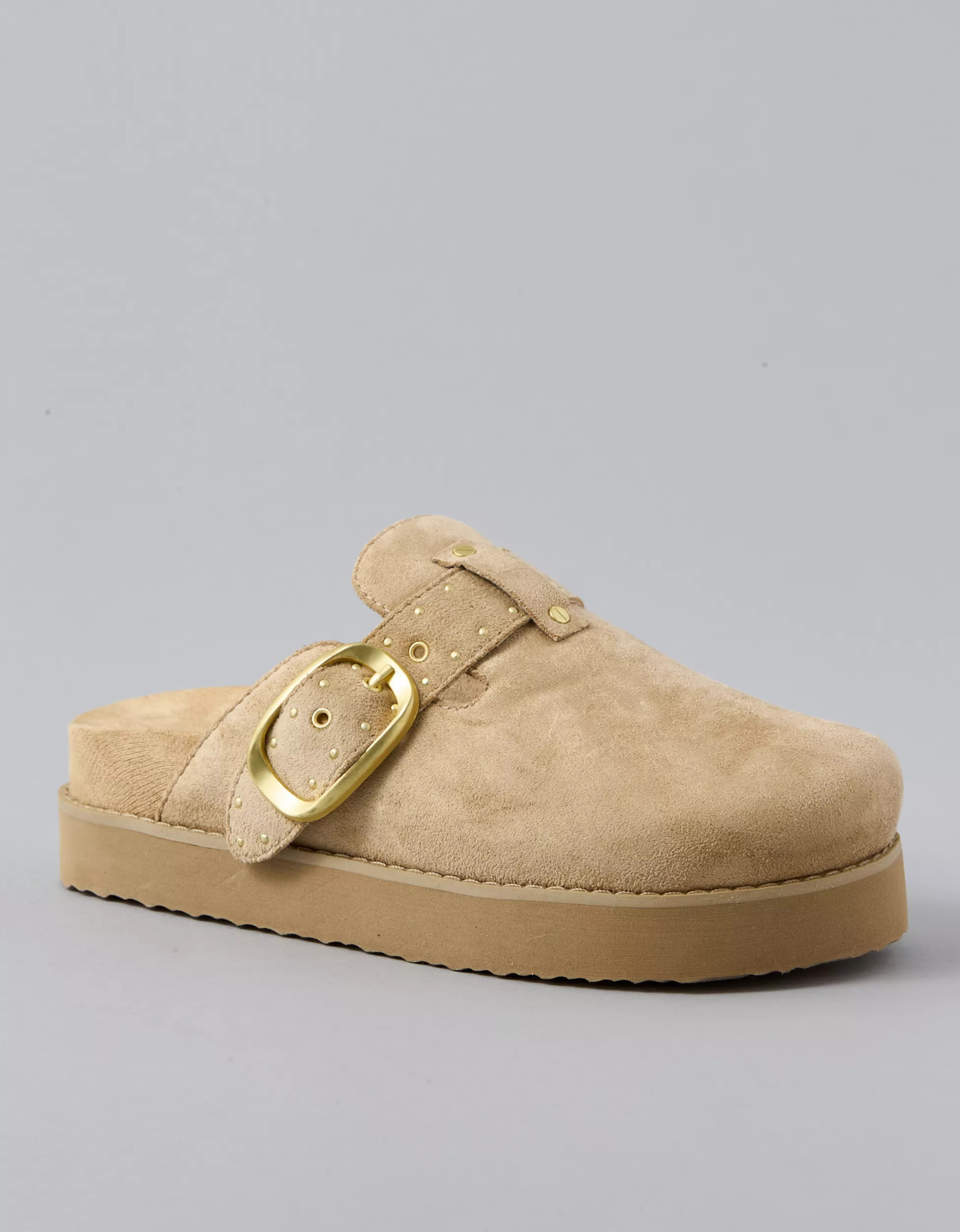 AE Studded Luxe Platform Clog | American Eagle Outfitters (US & CA)